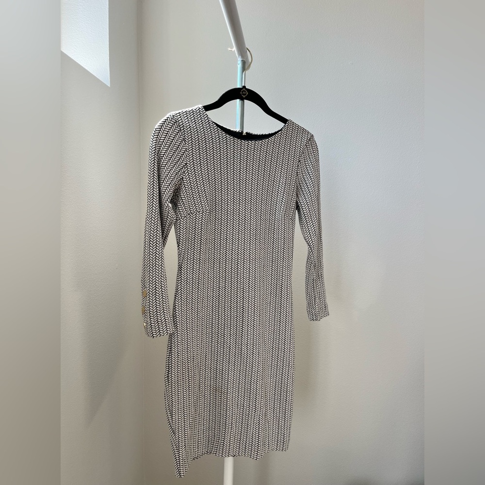 Dynamite Knit Bodycon Jacquard Dress - XS (NWT)